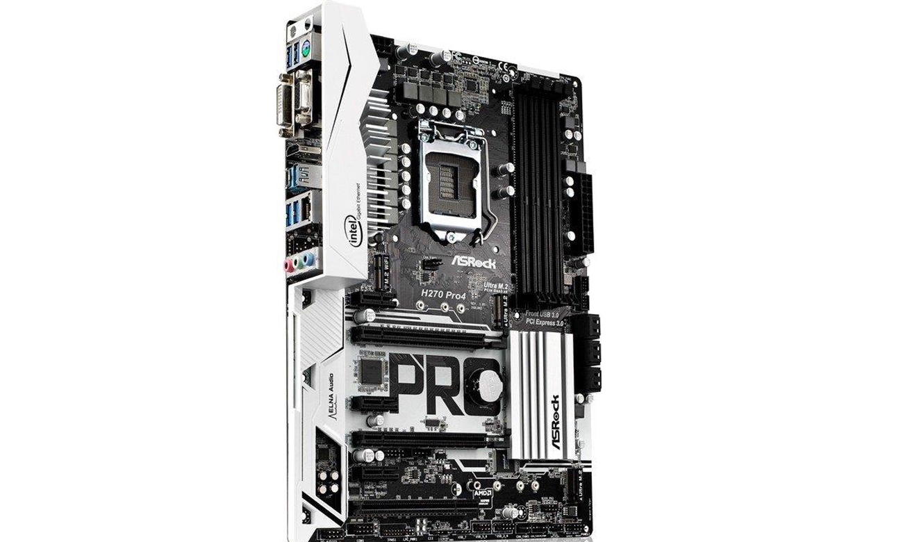 ASRock H270 PRO4 (2xPCI-E DDR4 USB3/M.2) - Płyty główne